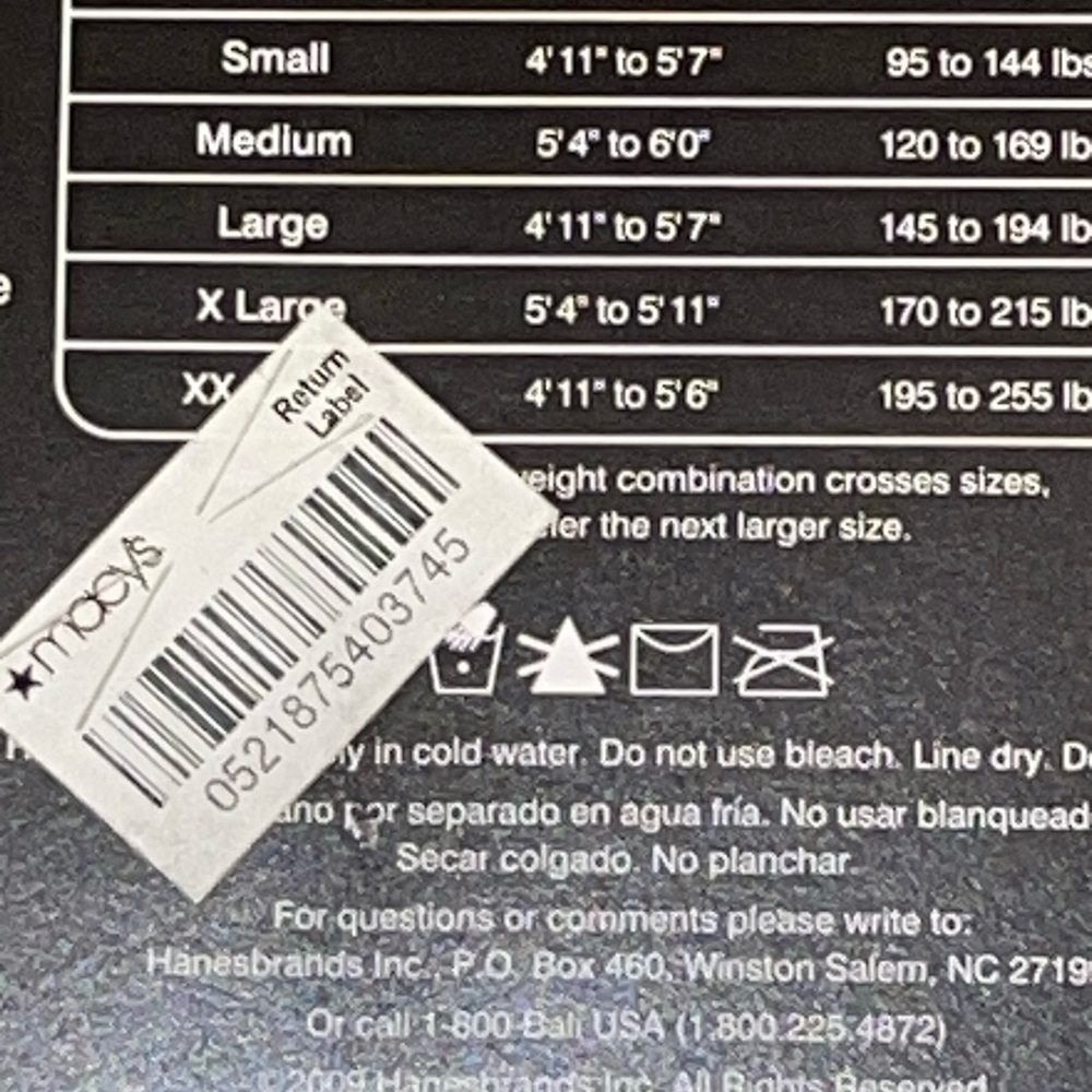 Bali Invisibles Firm Control High Waist Thigh Shaper EUC - Picture 3 of 6